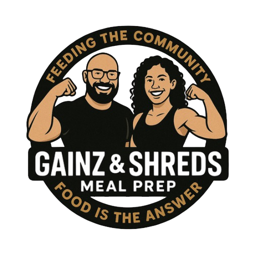 Gainz & Shreds Meal Prep logo